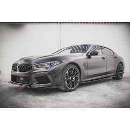 Рассекатели элероны переднего бампера на BMW M8 F93 Gran Coupe